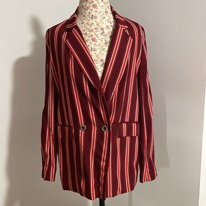 Free People | Pinstripe Blazer